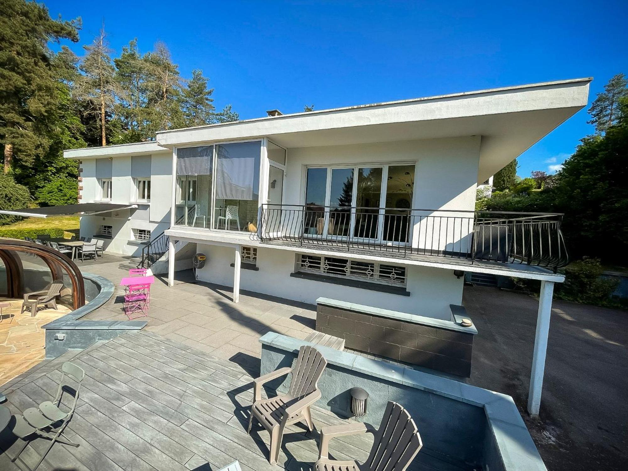 Villa 250m2 avec PISCINE chauffée&SPA&kota-grill&sauna Saint-Die-des-Vosges Exterior foto