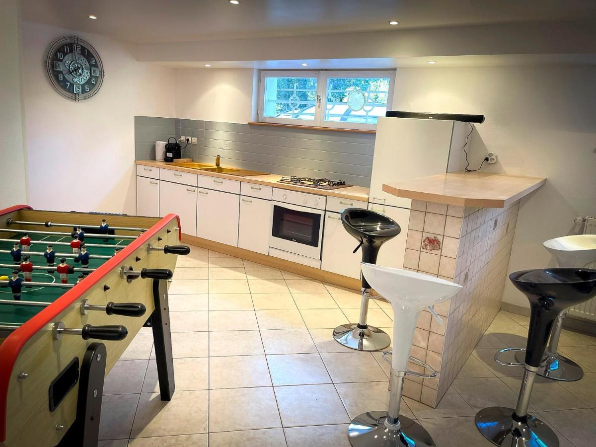 Villa 250m2 avec PISCINE chauffée&SPA&kota-grill&sauna Saint-Die-des-Vosges Exterior foto