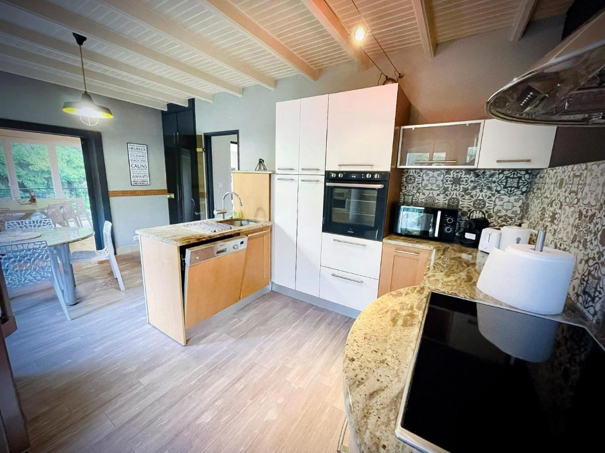 Villa 250m2 avec PISCINE chauffée&SPA&kota-grill&sauna Saint-Die-des-Vosges Exterior foto